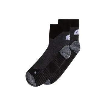 THE NORTH FACE HIKING 1/4 SOCKS Ankle Socks Unisex 1 Pack Black