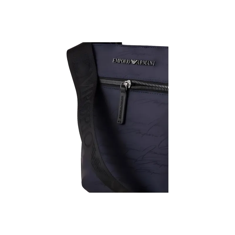 EMPORIO ARMANI Polyamide Messenger Bag, Shoulder Bag, Crossbody Bag Regular Men's Marine Blue-3