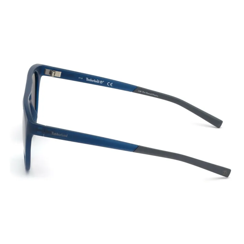 Timberland Acetate Metal Aviator Sunglasses Men's Blue-2