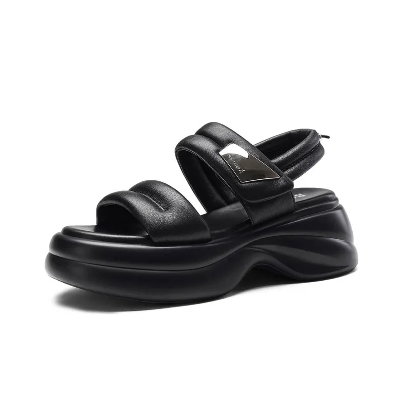 BOSSSUNWEN One Strap Sandals 6.5cm Women's-1