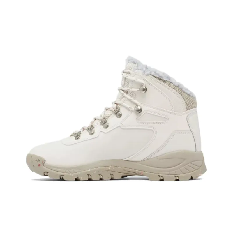 Columbia Newton Ridge Omni-Heat II Wear-resistant And Waterproof High-Top Trekking Shoes Women's White-0