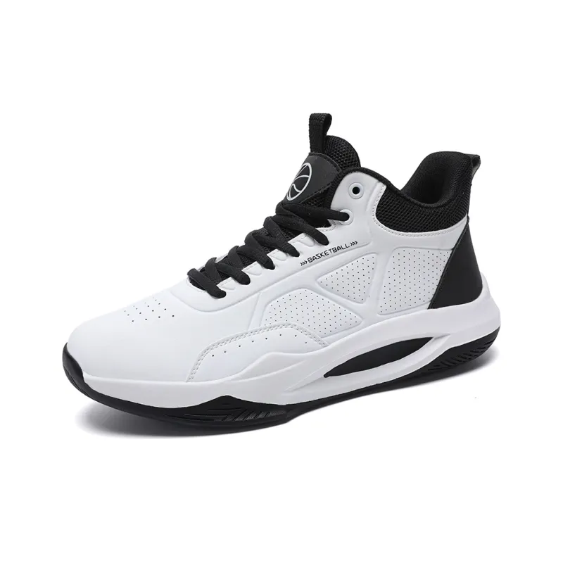 Beta Cushioned Wear-Resistant Coverage Support Mid-Top Basketball Shoes Men's-2