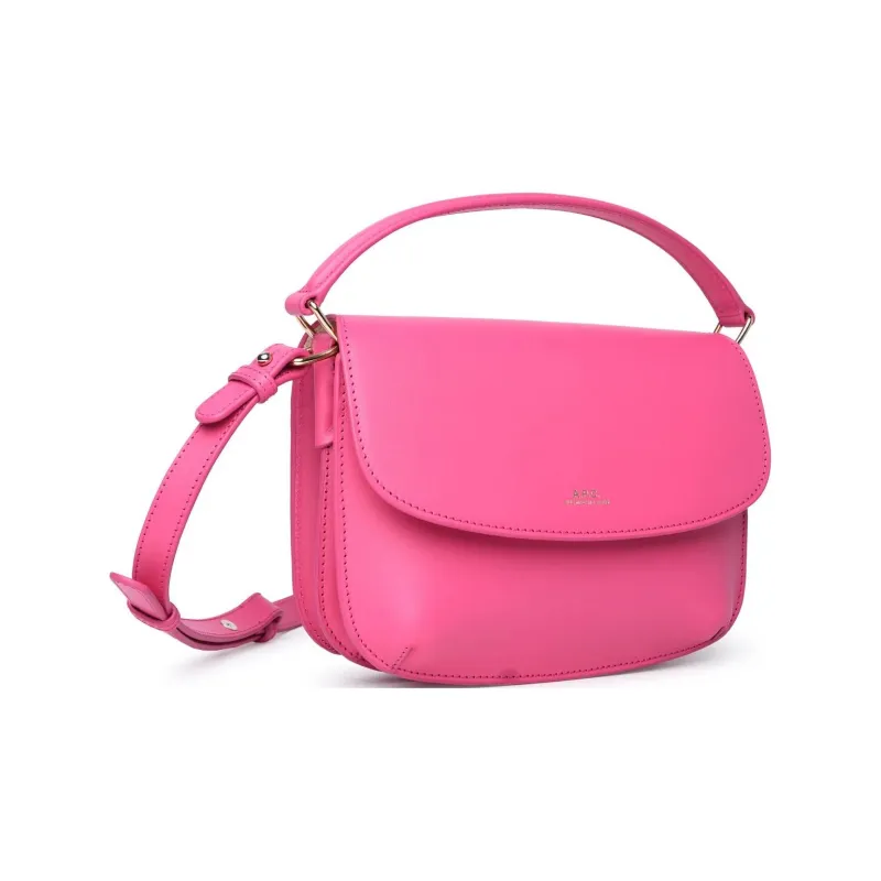 A.P.C Sarah Logo Detailed Mini Shoulder Bag-1