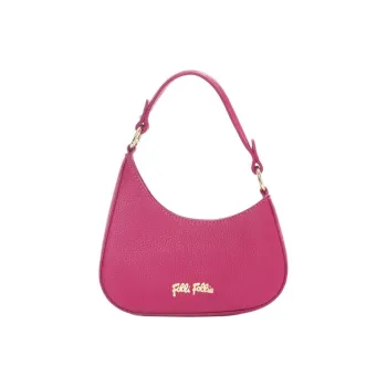 Folli Follie Leather Handbag Shoulder Bag Mini Unisex Fuchsia