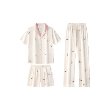 Gongdie Pajama Set Women's Light Pink