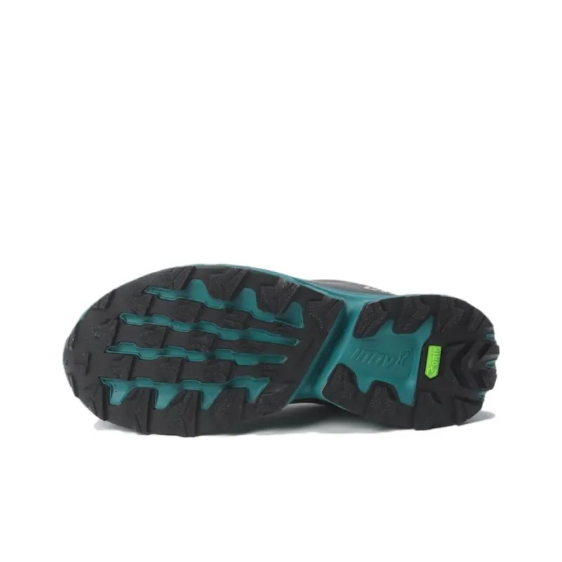 INOV-8 Cushioning Anti-Slip Wear-Resistant Breathability Low-Top Hiking Shoes Women's Gray Blue-4