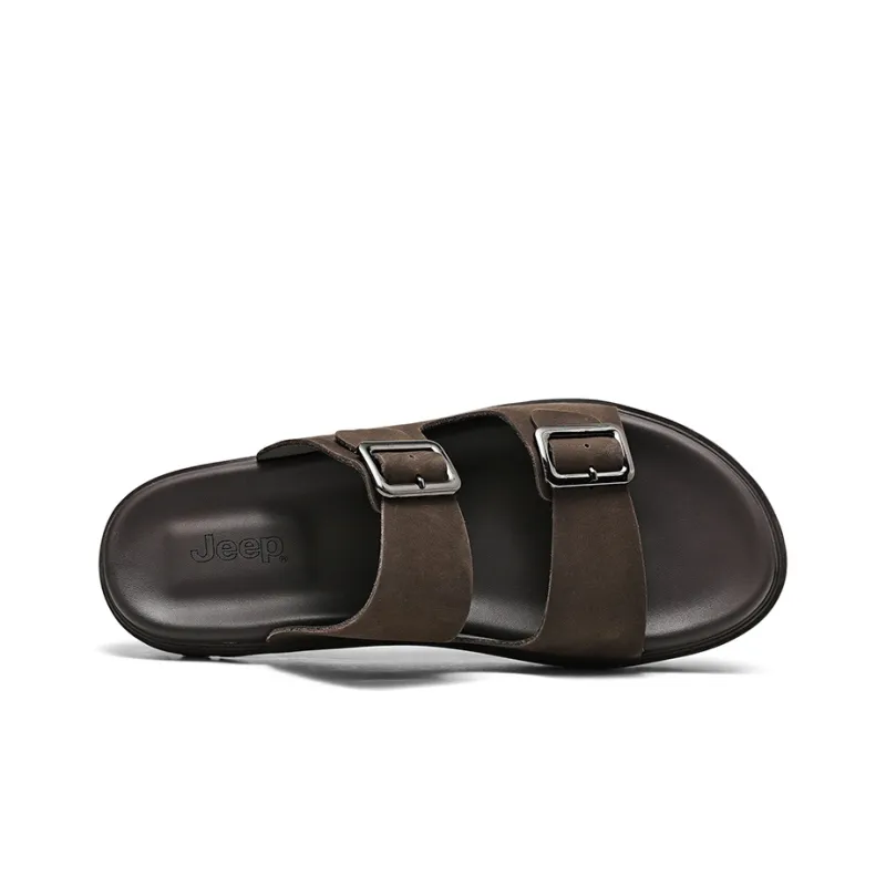 Jeep Abrasion-Resistant Slide Slippers Men's-3
