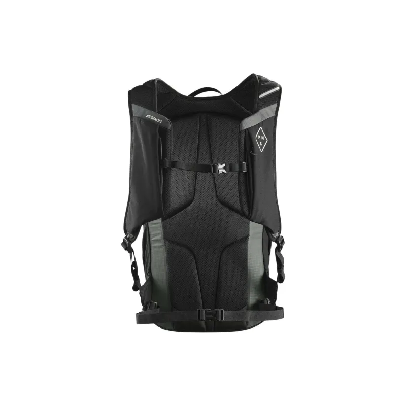 SALOMON 29L Outdoor Bags Nylon Gray Black Unisex-2