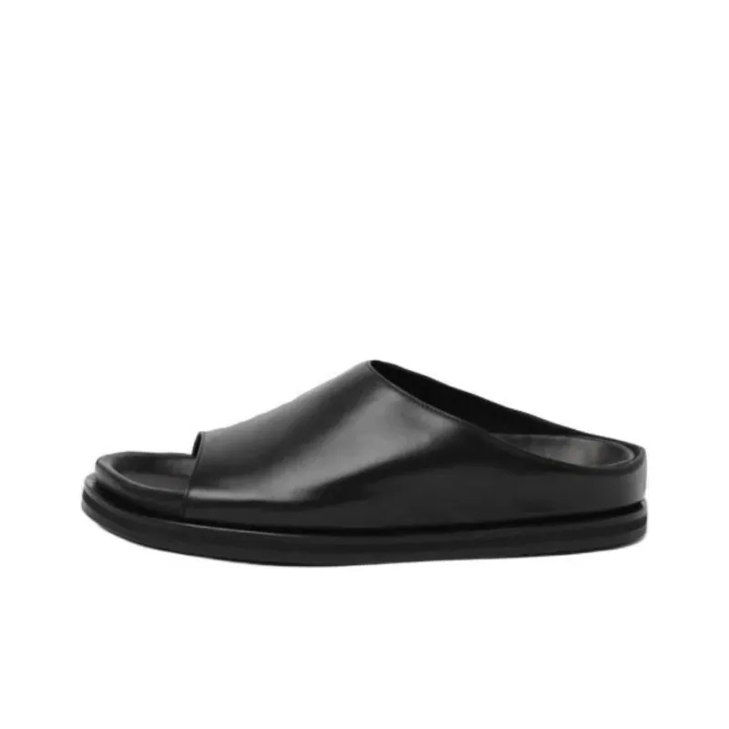STUDIO NICHOLSON Slide Slippers Women's Black-0