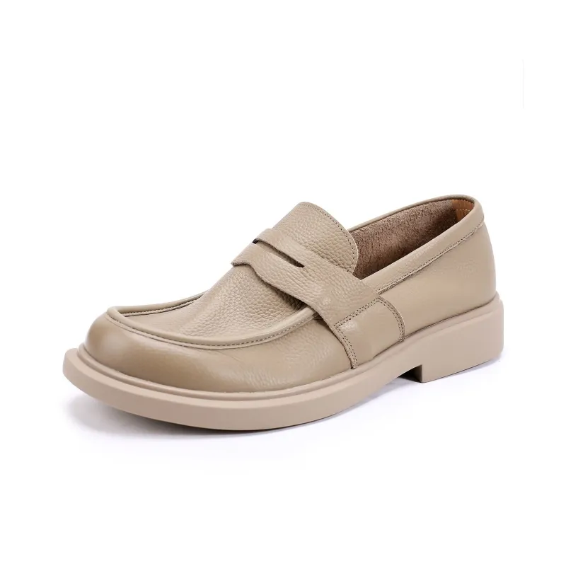 Brounvanm Loafers Men Apricot-1