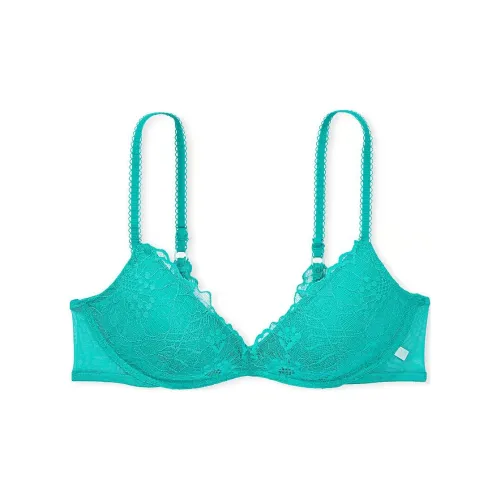Victoria's Secret Sexy Tee Lace Wireless Push-Up Bra /CS Bra Women's Green