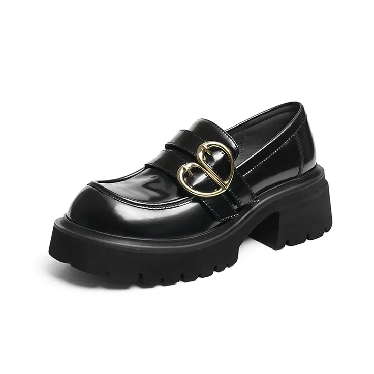RED DRAGONFLY Loafers Women's Black-1