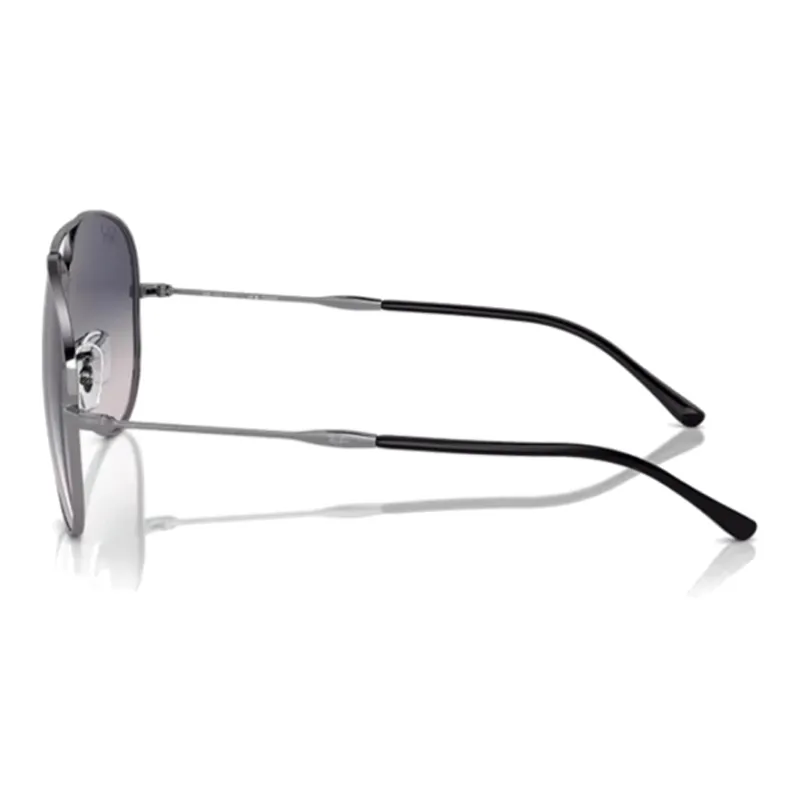 RayBan Irregular Shape Sunglasses Unisex Gray-1