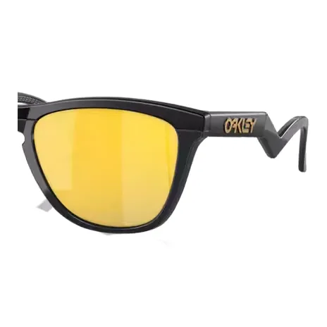 Oakley Injection Molded Square Sunglasses Unisex Black-2