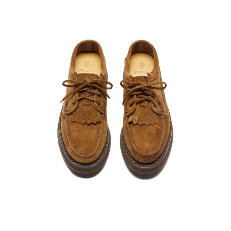 YUKETEN Loafers Men Brown-3
