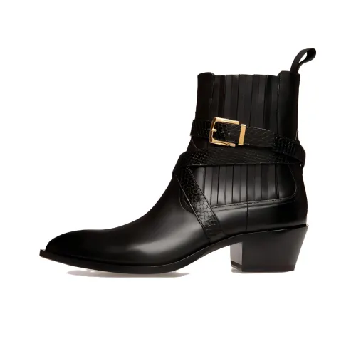 BALLY Vegas 45mm Wraparound-strap Leather Boots