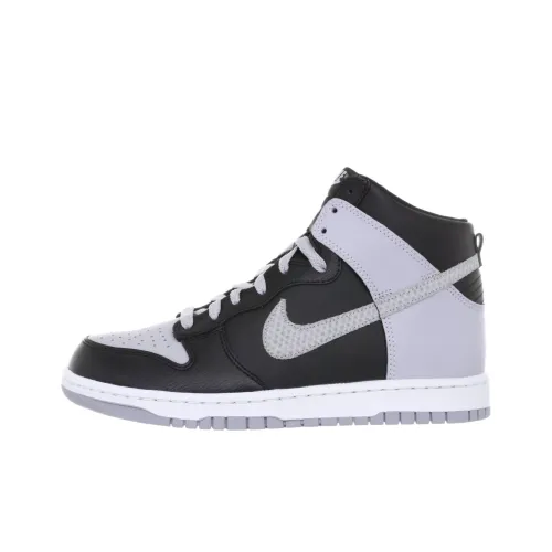 Nike Dunk High 'Black Wolf Grey'