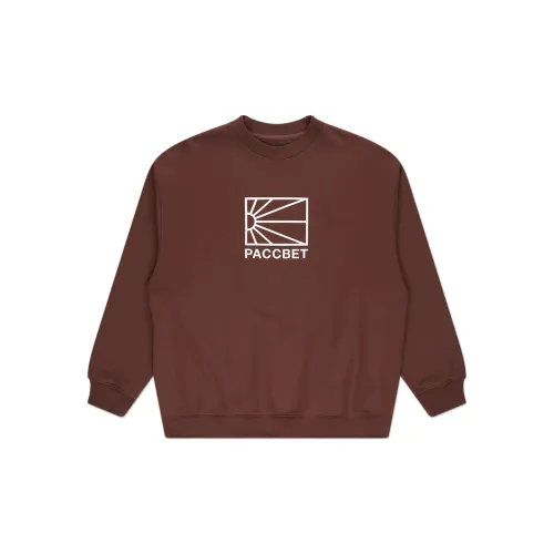 PACCBET Sweatshirts Unisex Brown