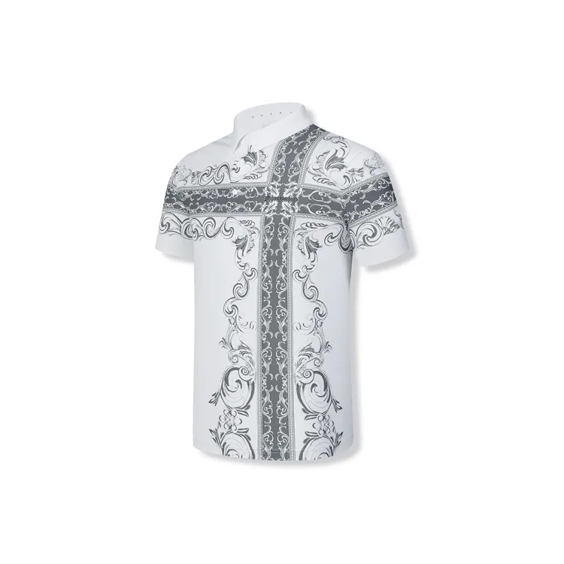 FILA Golf Series Polo Shirt Men's All Over Print-1