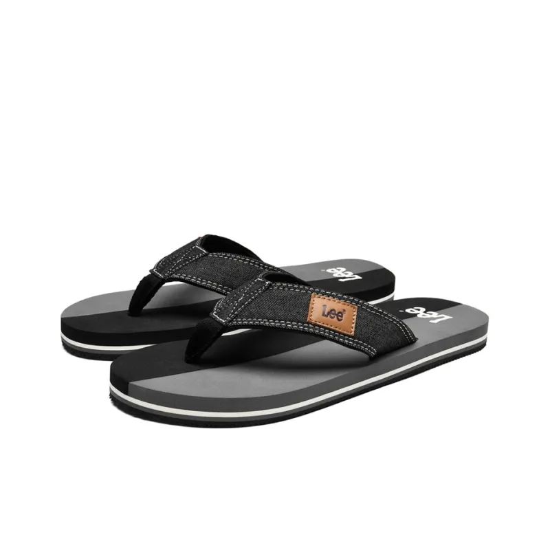 Lee Rubber Sole Odor Resistant Slip Resistant Flip Flops Men's-8