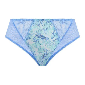 Victoria's Secret PINK ELOMI Lucie High Leg Brief Panty/Cornflower Underpants Women's 1 Pack Blue