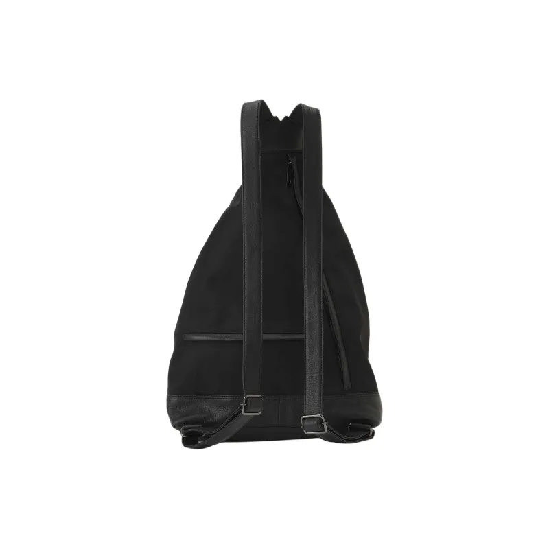 Yohji Yamamoto Nylon Backpack Unisex Black-2