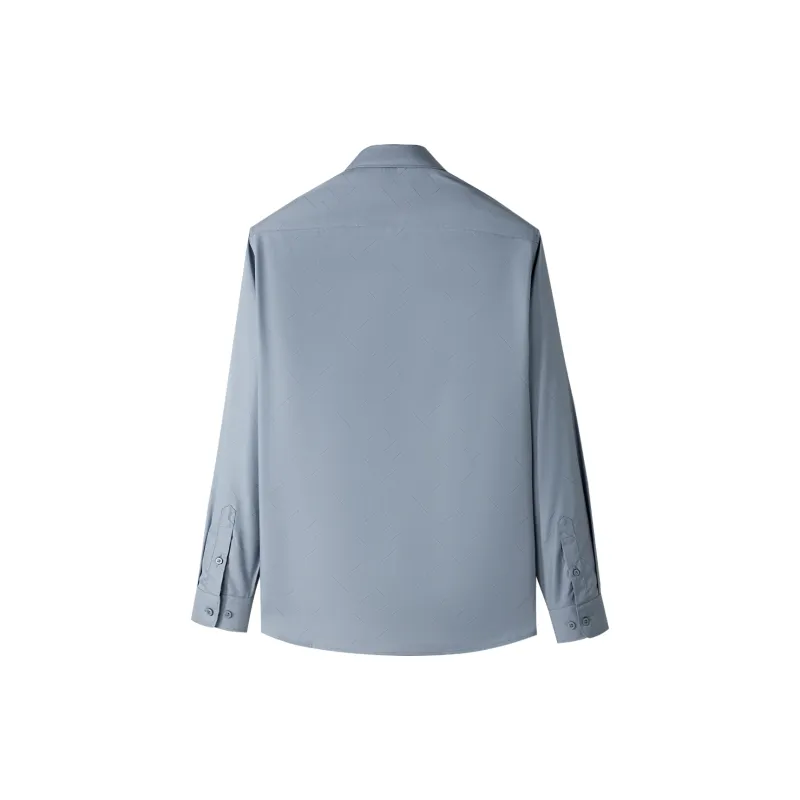 HLA Long Sleeved Fashion Shirt Men's-1