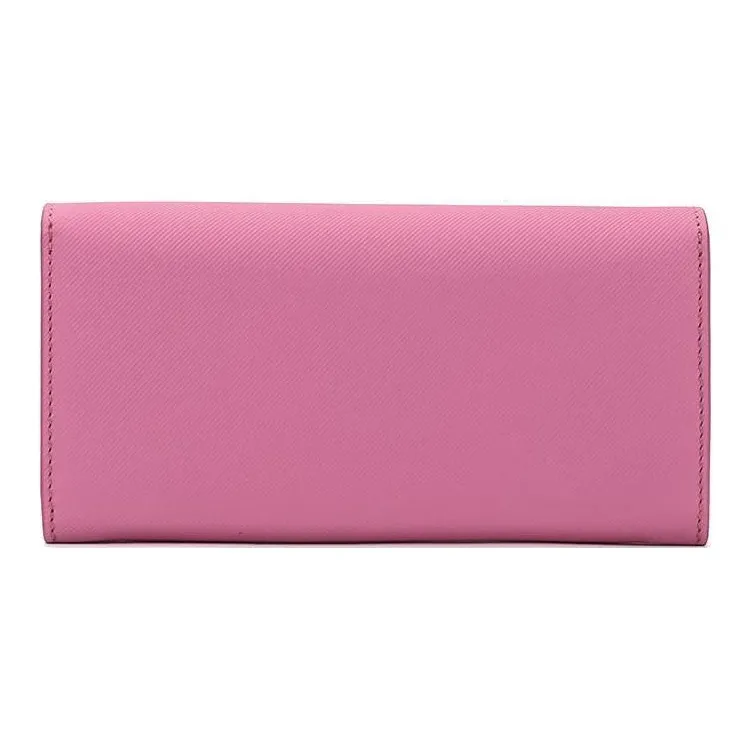 Burberry Leather Wallet Women's Pink-3
