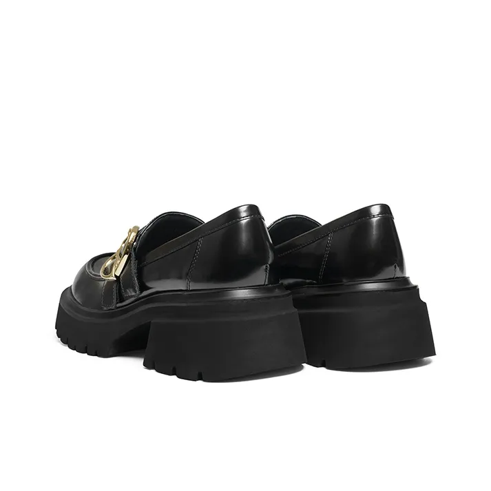 RED DRAGONFLY Loafers Women's Black-4