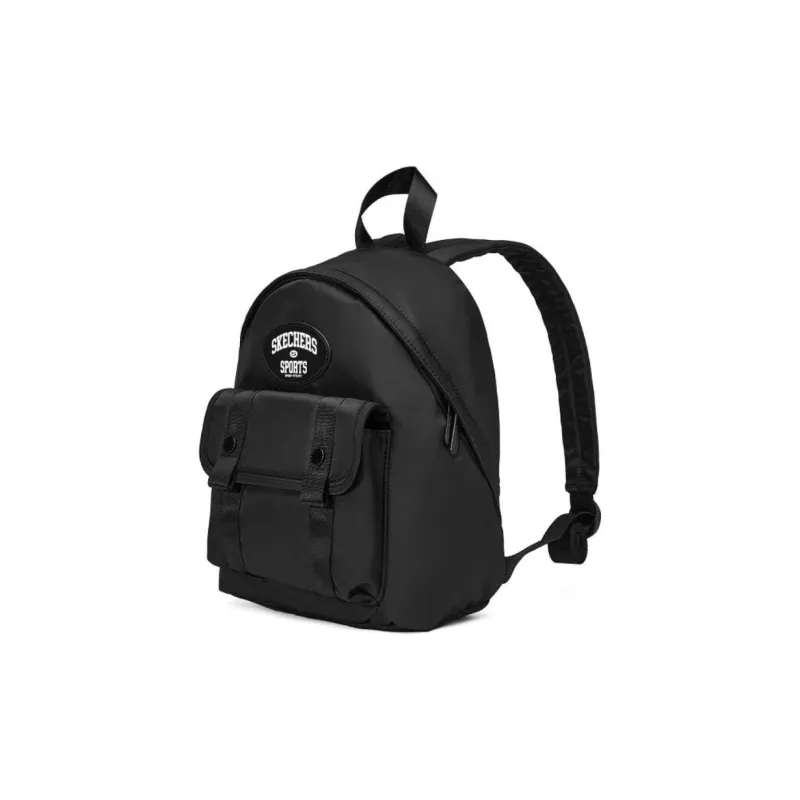Skechers Fabric Backpack Medium Size Unisex Black-1