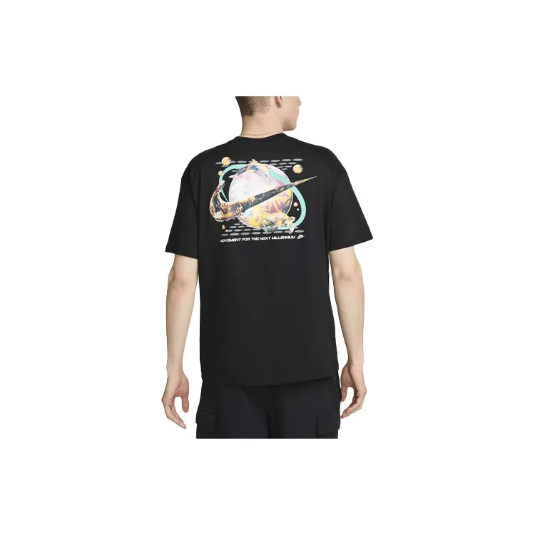Nike Max90 T Shirts Men Black-1