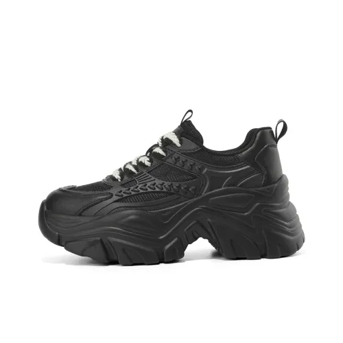DAPHNE Low Top Chunky Sneakers 8.5cm Women's