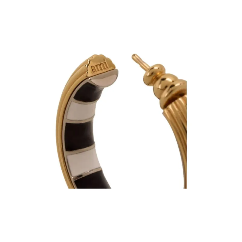 AMIPARIS Lineami Hoop Earrings-1