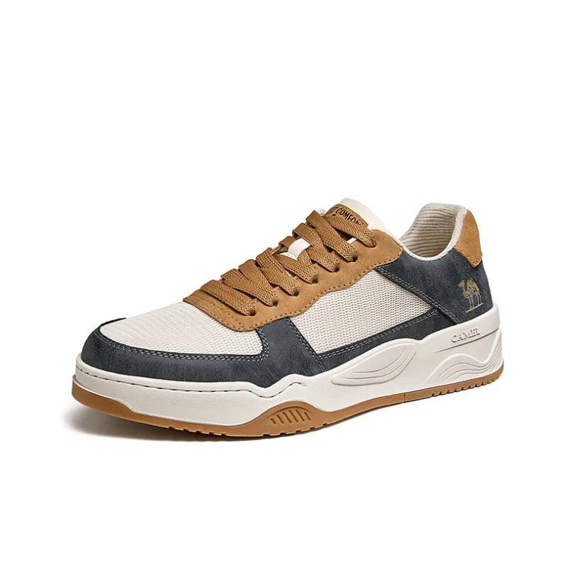 CAMEL Puffy Shoes Wear-Resistant Low-Top Skateboard Shoes Men's-1