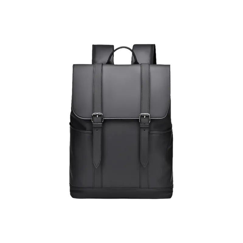 CARTELO PVC Commuter Backpack Large Size Unisex Black-3