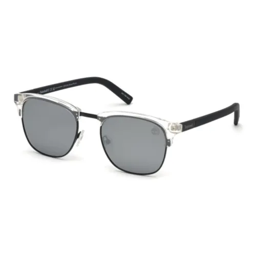 Timberland Metal Rectangular Sunglasses Men's Black