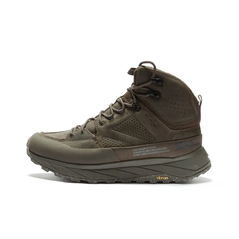 Jack Wolfskin Cushioned Wear-Resistant Breathable High-Top Outdoor Shoes Men's-5