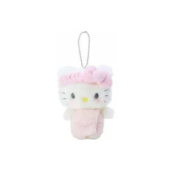 Sanrio Hello Kitty Hot Spring Robe Collection Dolls Plush Pendant 12cm Height