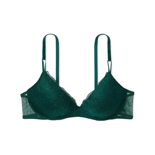 Victoria's Secret Sexy Tee Lace Wireless Push-Up Bra / Black Ivy Bra Women's Ivy