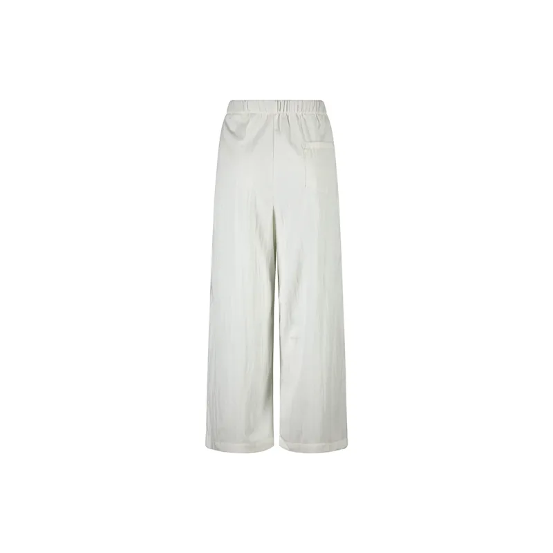 Wen Shan Casual Pants Women's White-1