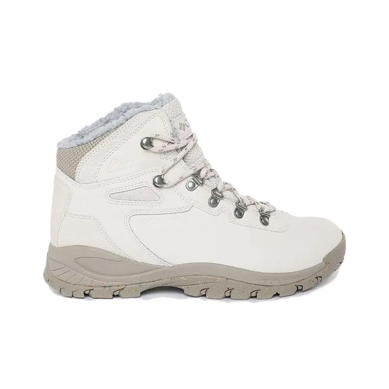 Columbia Newton Ridge Omni-Heat II Wear-resistant And Waterproof High-Top Trekking Shoes Women's White-1