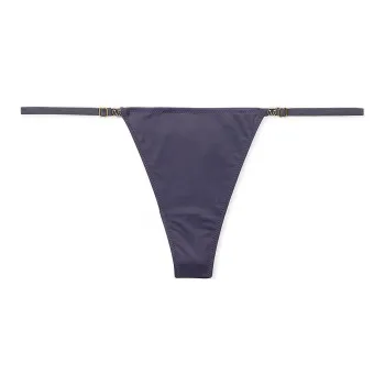 Victoria's Secret LOVE CLOUD Adjustable String Thong Panty/S B Underpants Women's 1 Pack Navy Blue