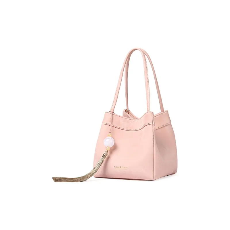 TUCANO PU Shoulder Bag, Crossbody Bag, Handbag Regular Women's Silver/Girly Pink-13