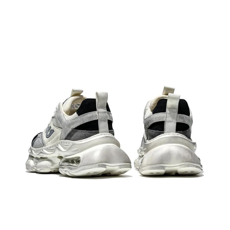 MOERBAI Height Increasing Rebound Low-Top Air Cushion Running Shoes Unisex-10