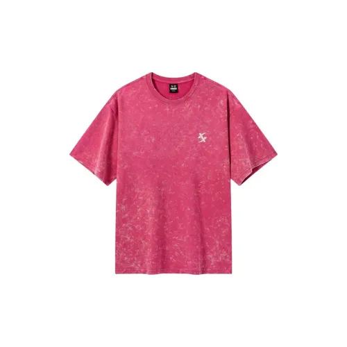 XTEP T-Shirts Men Dragon Fruit Red