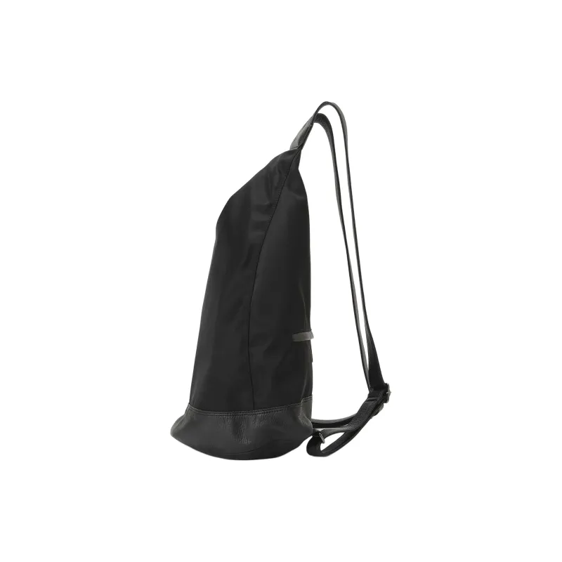 Yohji Yamamoto Nylon Backpack Unisex Black-1