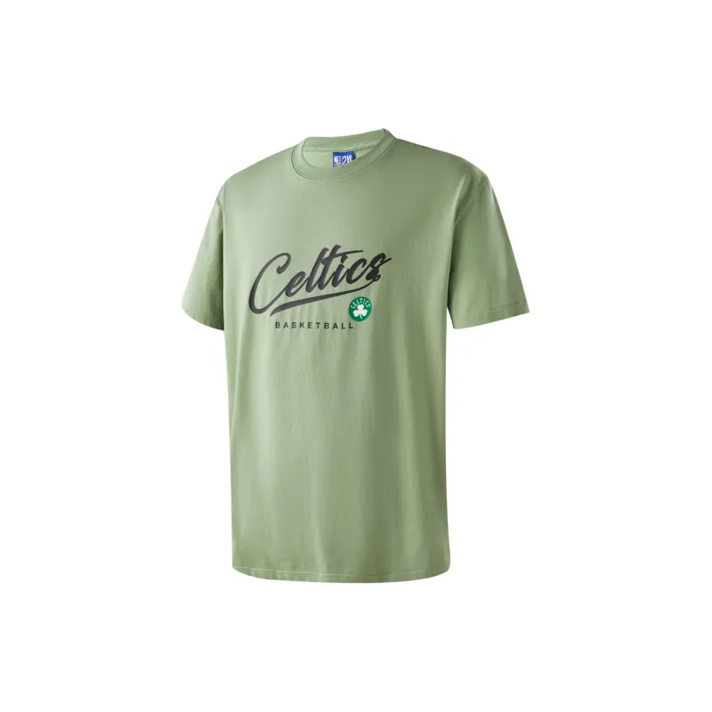 NBA Team T Shirts Unisex Light Green-1