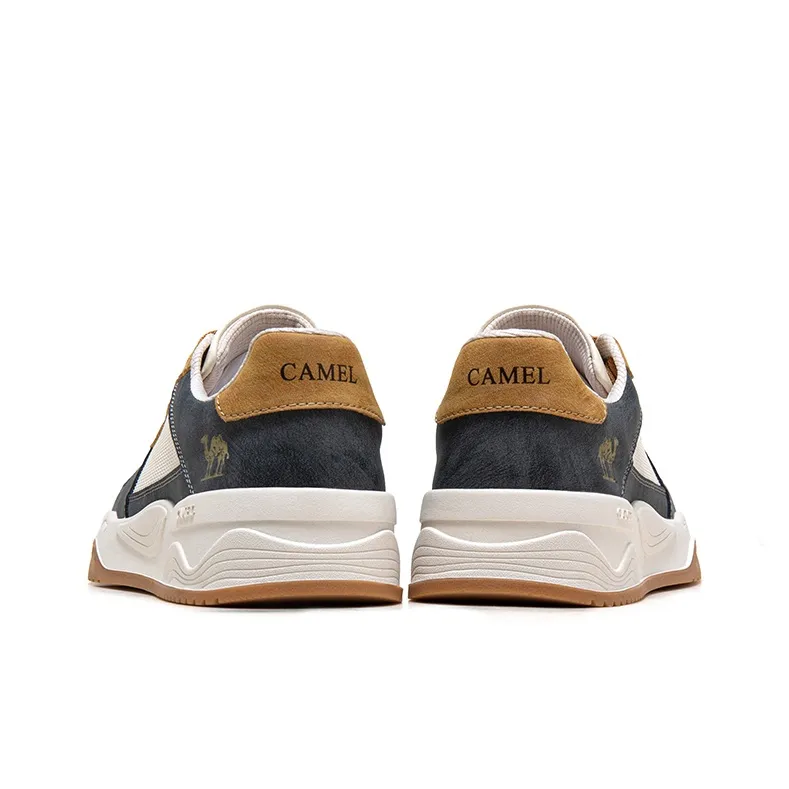 CAMEL Puffy Shoes Wear-Resistant Low-Top Skateboard Shoes Men's-3