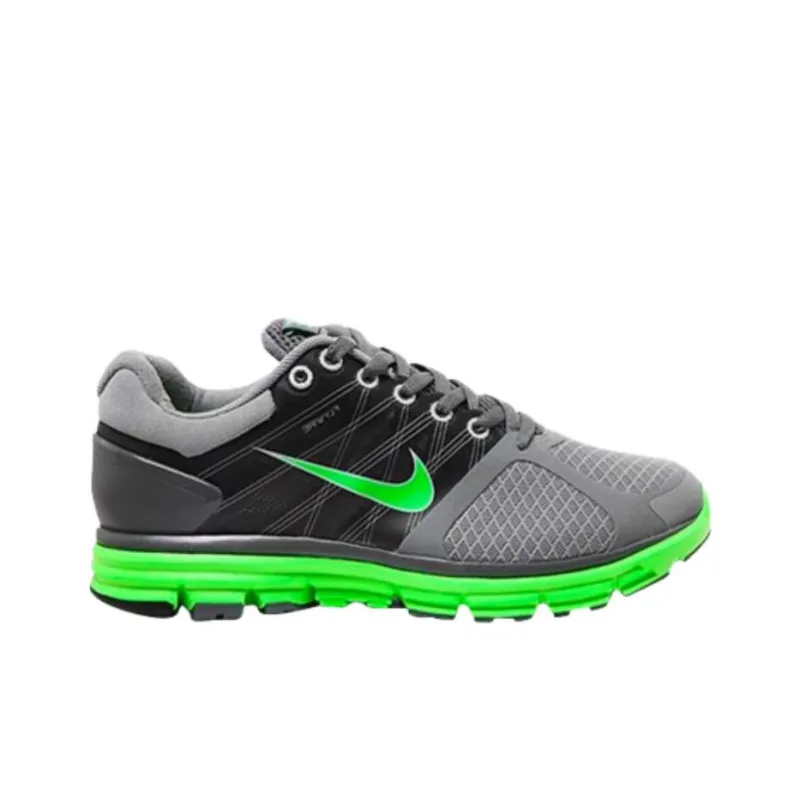 Nike LunarGlide+ 2 'Stealth Neo Lime'-1