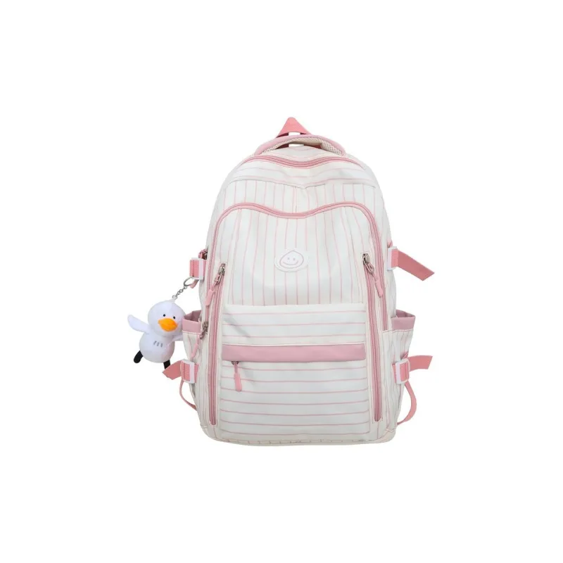 S.REPHEN Nylon Backpack Laptop Bags Backpacks Regular Women's Pink-10